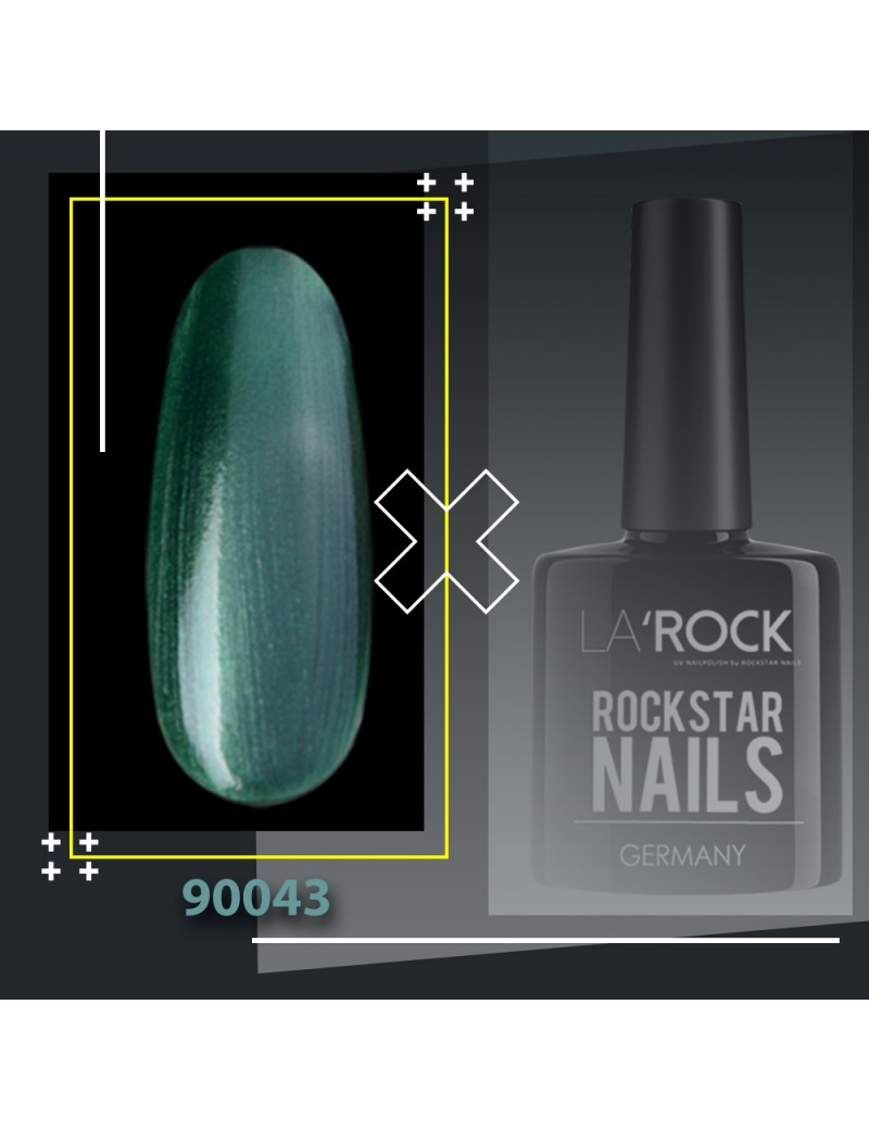 Uv Gellack Metallic Grun Rockstar Nails