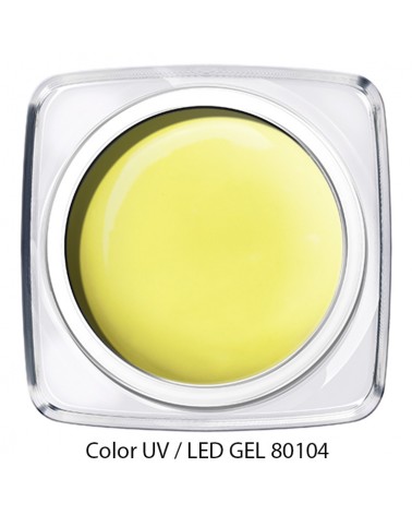 UV / LED Color Gel - pastel gelb