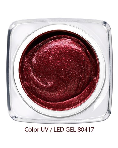 UV / LED Color Gel - chrom rot