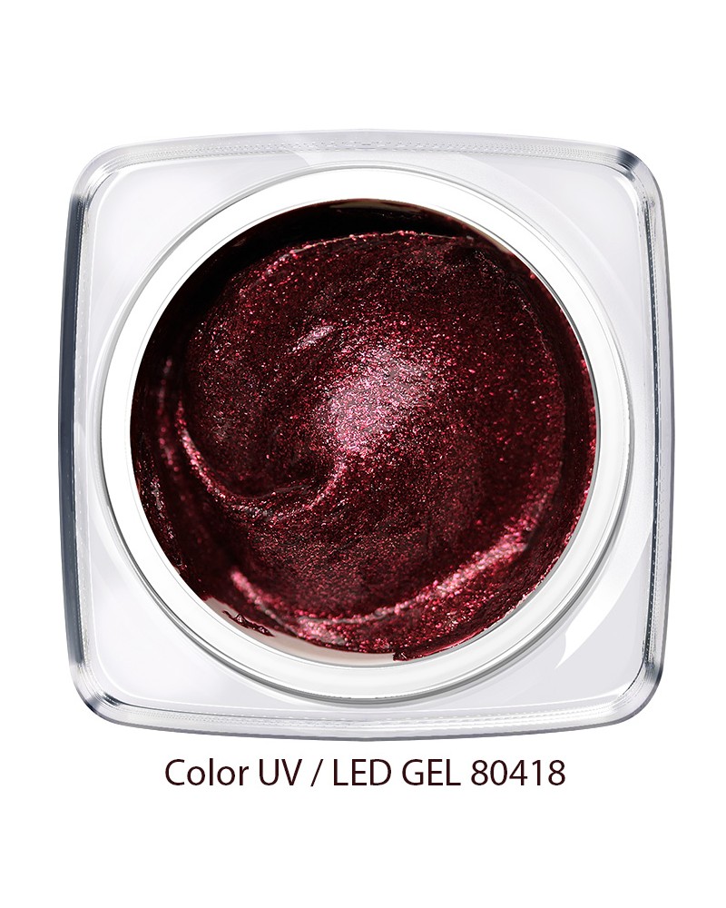 UV / LED Color Gel - chrom bordeaux